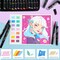 Ohuhu 30 Colors Acrylic Paint Pens : Dual Tips (Round & Fine) Acrylic Markers High Opacity Paint Markers Waterproof Lightfast for Rock Painting Easter Eggs Wood Glass Ceramic Canvas